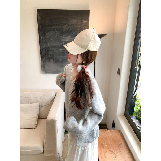 <曾小咸推荐>2.15现货秒杀 ！微信超特价！假两件拼接蕾丝针织衫 日常189.99 立减100 秒杀89.99！！ 商品图3