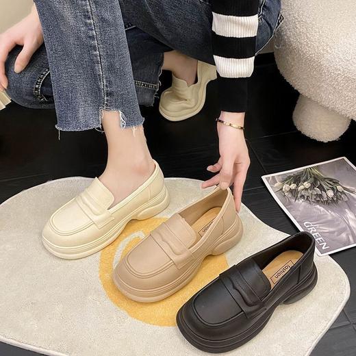 29.9任选2双 女厚底外穿复古四季鞋女鞋浅口低帮包头一脚蹬百搭包头鞋 商品图7