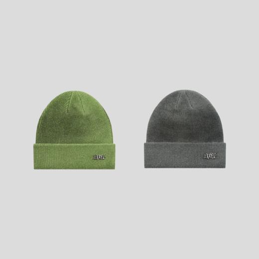 GOODBAI 916 logo异形金属件渐变印花针织帽 商品图0