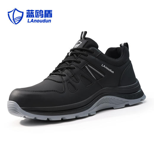 蓝鸥盾新款劳保鞋防砸防刺穿4.0凯夫拉中底橡胶底耐磨高帮四季款 商品图8
