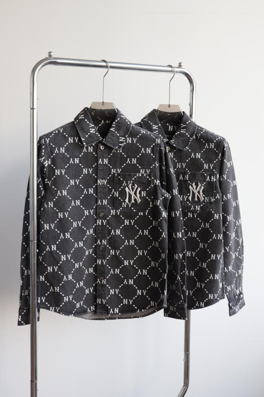 M1B DENIM系列情侣复古宽松牛仔外套长袖衬衫 WT877 商品图3