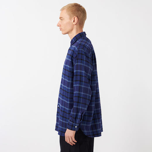 nanamica Heavy Flannel Shirt 重磅法兰绒格子长袖衬衫 商品图1