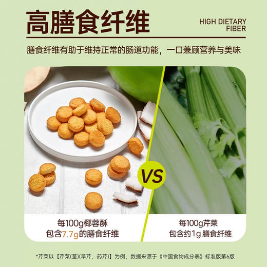 BOONBOON椰满满生椰一口酥饼干糕点食品蛋黄酥点心解馋休闲小零食 商品图4