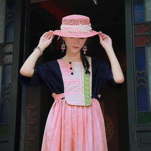 【夏季新品】粉黛薰然编织宽檐礼帽 | 少量现货 商品图4