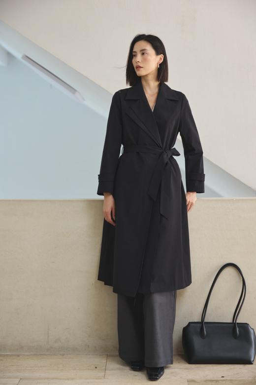 带围巾设计风衣 商品图6