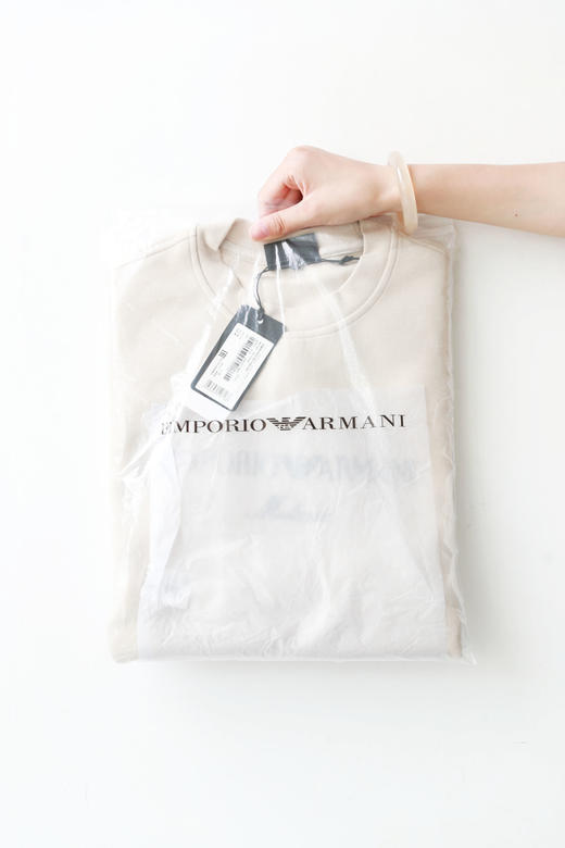 胸口刺绣+亲肤面料！！出口意大利。横标字母圆领长袖卫衣C090168 商品图12