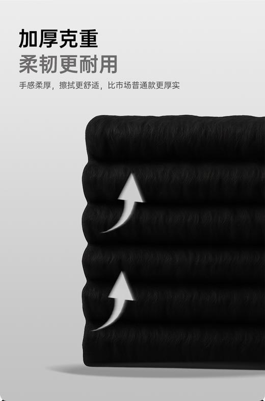 【竹炭控油便携装】BEBE STAR竹炭洗脸巾黑炭控油洁面巾 商品图5