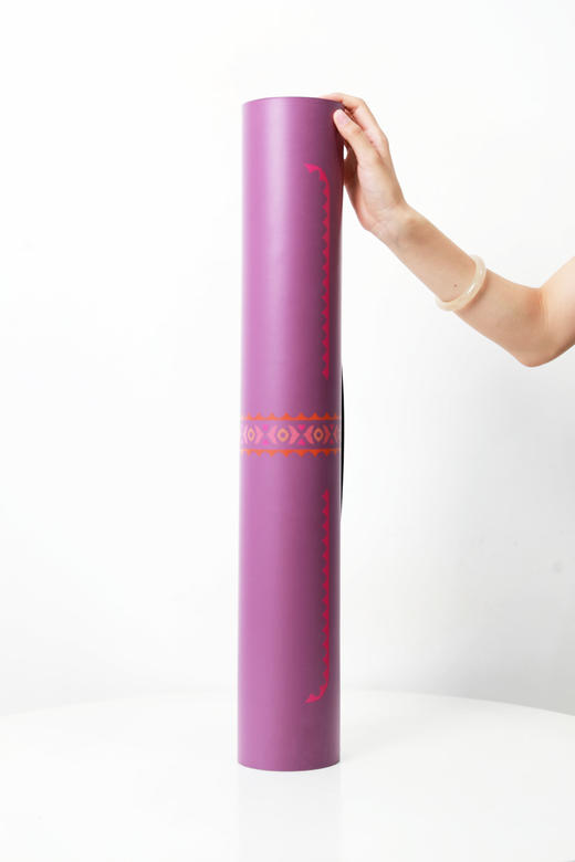 大师瑜伽垫儿，加宽又加长。天然橡胶吸汗防滑专业健身垫C090158 商品图7