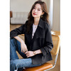 丁摩 小香风大翻领收腰修身短款风衣女春秋季款小个子外套 5ZF-3333 商品缩略图0