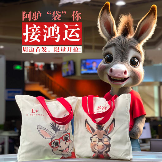 [生产队的驴] IP原创帆布包 商品图0