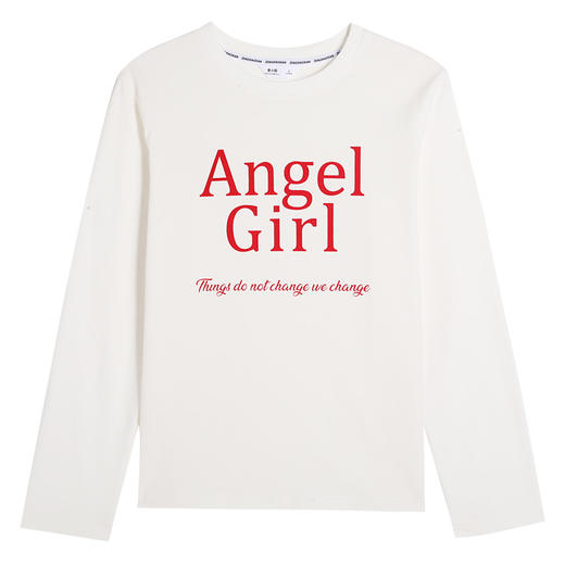 <曾小咸推荐>红色软糯百搭长袖圆领针织开衫 商品图4