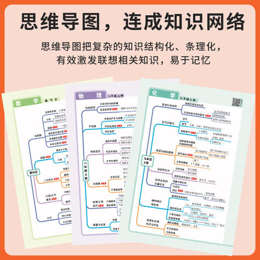 2025汉知简秒记初中数理化 七八九年级上下初一二三数学物理化学通用知识点口诀考点公式 商品图1