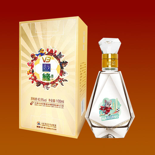 100ml 40.9度国缘v3苏超定制联名酒（可指定城市购买） 商品图4