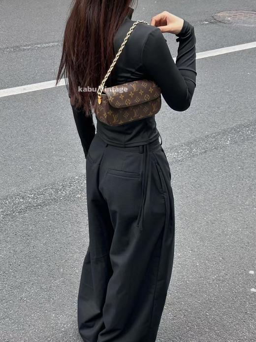 BT004-驴家IVY 经典老花印花链条 包腋下包手提单肩包 （BT*MM） 商品图2