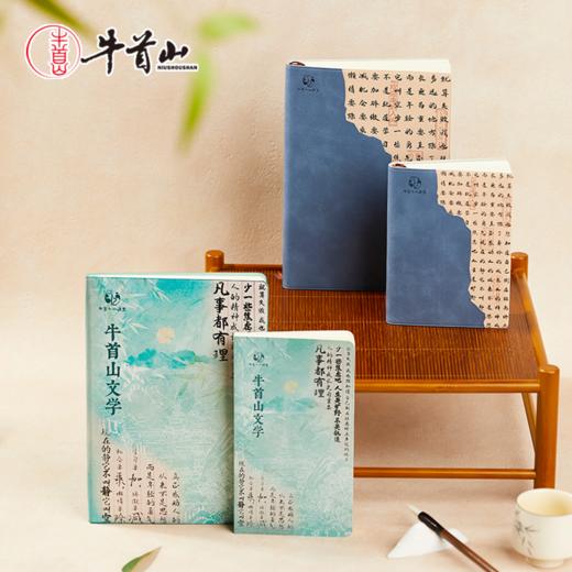 牛首山文创牛首十二讲堂列笔记本记事本子送老师送学生南京纪念品 商品图3