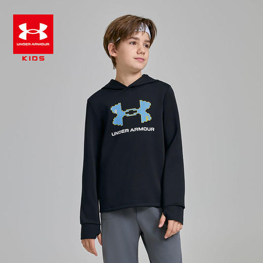 【特惠福利】UnderArmour安德玛儿童25新款空气层连帽卫衣253303212 商品图0