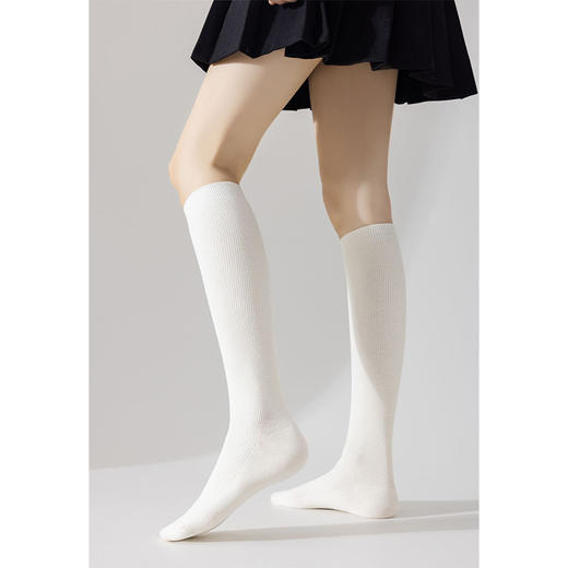 竖条小腿袜简约女袜纪念日百货门店同款164746335 商品图1