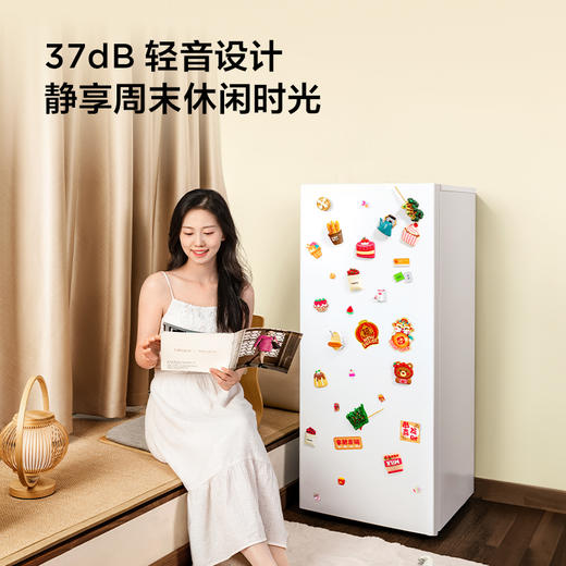 【TCL冰箱】TCL 118升L3 单门双温家用白色小冰箱节能低噪租房电冰箱  R118L3-A 商品图7
