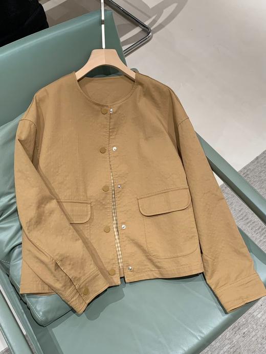 【高品质私服】【IC全棉双面布外套】柔软舒适，正反异色，设计新颖，整体显得更加简洁大方G1232-CC【无标出货 介意慎拍】 商品图10