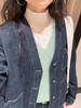 【高品质私服】【IC棉弹牛仔V领外套+牛仔裤】解构经典，穿出酷飒新哲学，弹力持久，柔软舒适N1247/N1248-CC【无标出货 介意慎拍】 商品缩略图8