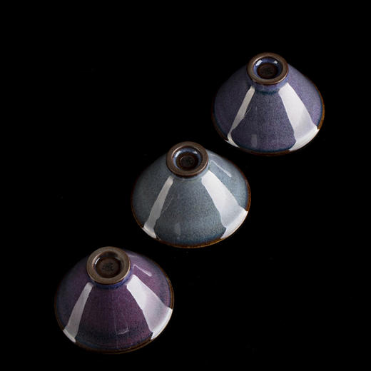 问鼎钧瓷铁胎斗笠杯（单杯） 商品图2