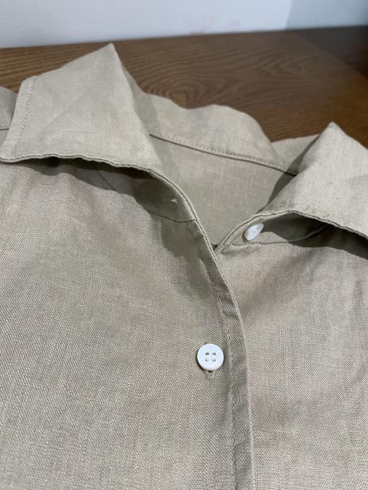 【高品质私服】【LP老钱风亚麻宽松口袋衬衫+阔腿长裤】宽松剪裁，慵懒随性，不挑身材还显瘦G1521/G1522-CC【无标出货 介意慎拍】 商品图8