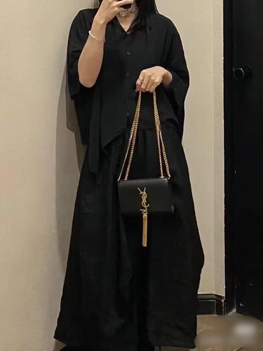 YSL Kate 黑金 小号 鱼子酱牛皮 流苏包 商品图2