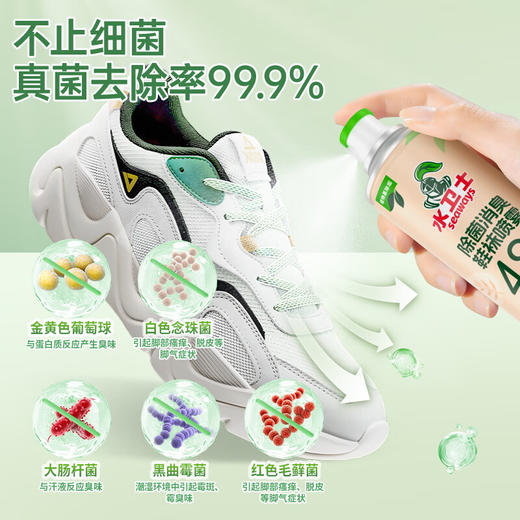 【ZY25】水卫士鞋子除臭喷雾除臭喷雾220ml 商品图3