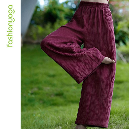 FM15923禅风中式宽腿裤 商品图8