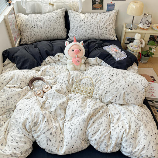 热卖！高颜值四件套！CKKHOUSE母婴A类水洗棉四件套 手感细腻 舒适透气 多款可选 商品图10