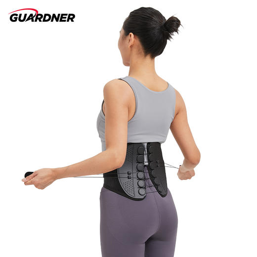 医用级护腰带 强力支持腰部贴合穿戴透气  上班久坐产后修护小孩子矫正健身 男女兼用 多用途护腰带 商品图0