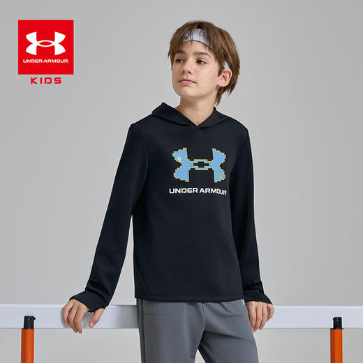 【特惠福利】UnderArmour安德玛儿童25新款空气层连帽卫衣253303212 商品图1