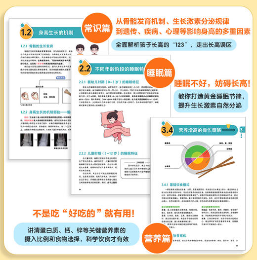 科学长高 儿童青少年身高促进管理指南 作者为*体能训练师 儿童长高方法书籍 长高训练计划 商品图2