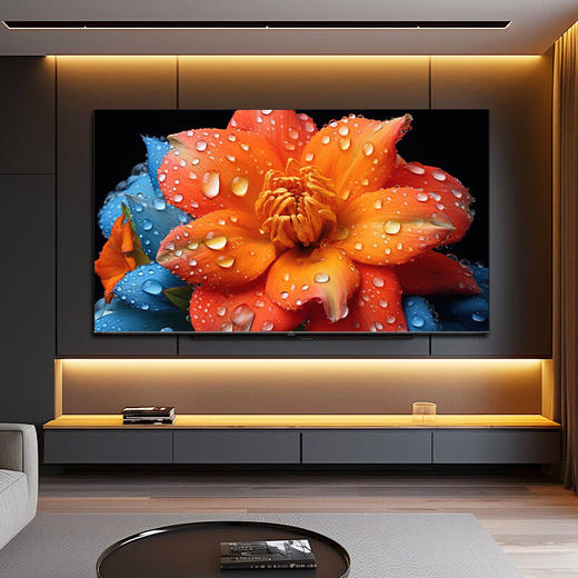 海尔平板电视V80全面屏6+128GB超大存储 游戏智能电视机以旧换新一级能效 100英寸 6+128GB大内寸240Hz高刷 商品图1