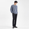 圣得西男士粗织复古圆领毛线衣2025秋季款纯色简约百搭通勤风毛衣 商品缩略图13