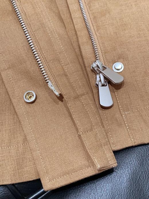 【高品质私服】【LP老钱风亚麻立领外套】微A字动态廓形，自带天然柔光肌理感！紫外线UPF50阻隔率N1542-CC【无标出货 介意慎拍】 商品图14