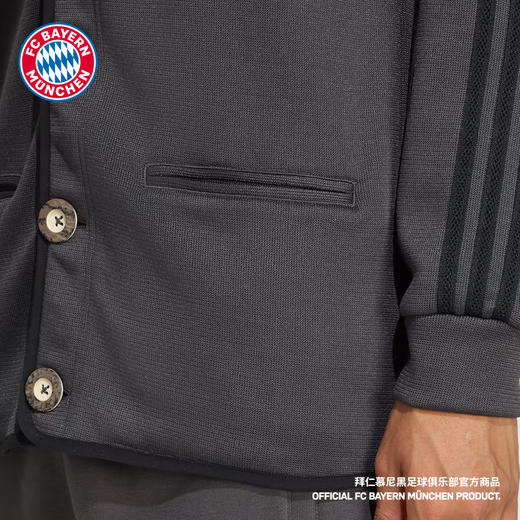 【官网同款】拜仁足球俱乐部丨wisen休闲夹克灰色文化衫外套 商品图4