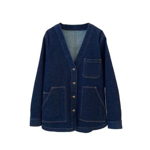 【高品质私服】【IC棉弹牛仔V领外套+牛仔裤】解构经典，穿出酷飒新哲学，弹力持久，柔软舒适N1247/N1248-CC【无标出货 介意慎拍】 商品图11