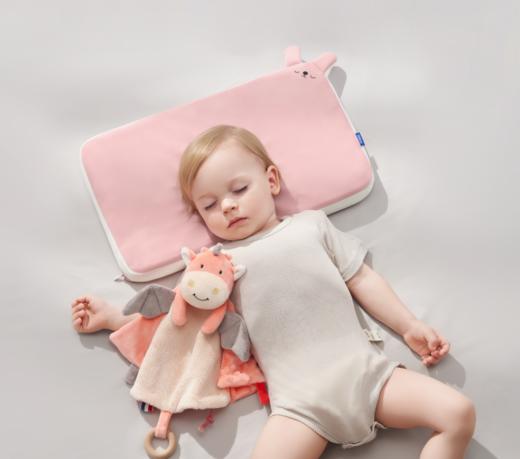 伊维诗乐婴儿护颈枕-3.5cm+可调节（适合3-6岁）-凉感幸运兔 商品图9