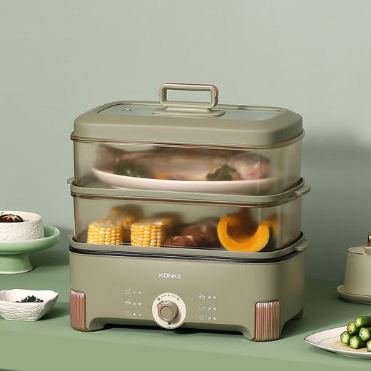 康佳（KONKA）电蒸锅大容量 KDZL-3012-M电蒸锅 商品图5