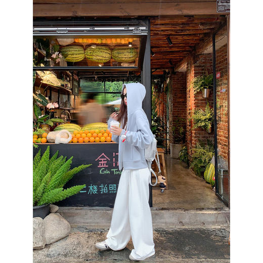 <曾小咸推荐>现货秒杀 ！微信超特价！韩系连帽卫衣外套 日常199.99 立减100 秒杀99.99！！ 商品图4