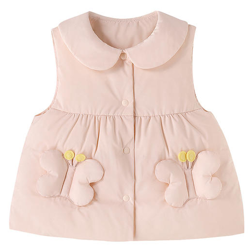 【实体店同款】女童羽绒马夹冬季新款安奈儿童装XG542073 商品图5