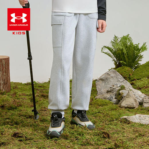 【12月-特惠福利】UnderArmour安德玛儿童25新款轻奢运动针织长裤253125367 商品图4