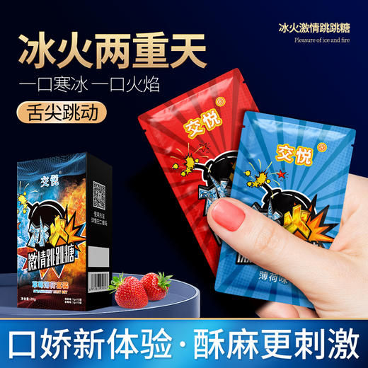 【情趣用品】交悦 草莓薄荷1g*20袋 商品图0