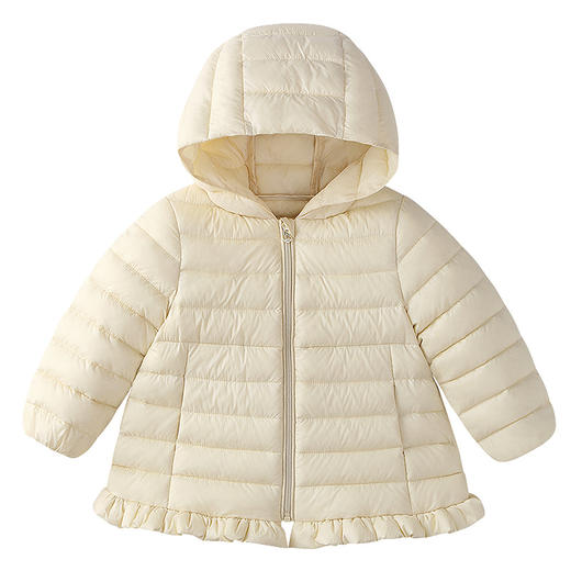 【实体店同款】女童中长款羽绒服冬季新款安奈儿童装XG545450 商品图5