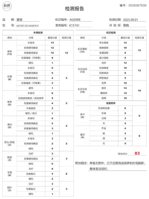 爱彼26470ST.OO.A028CR.01 商品图9
