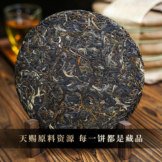 【圣兽黄龙】圣兽系列蕞后一款，售空再无圣兽系列，2020年古树春茶普洱茶区，神兽事业部出品，357克/饼，7饼 /提 商品图0