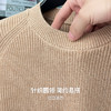 圣得西男士粗织复古圆领毛线衣2025秋季款纯色简约百搭通勤风毛衣 商品缩略图6