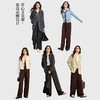 【09/03新品】熙世界阔腿西装裤女2025秋季新款通勤高腰显瘦宽松休闲直筒长裤子 商品缩略图2