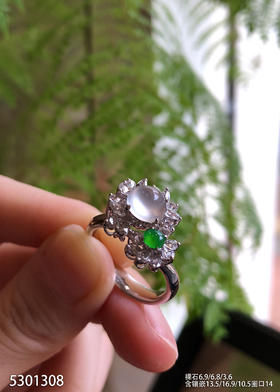 5301308，蛋面戒指。具体价格微信咨询